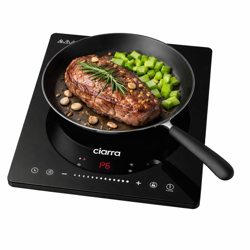 Cuisine studio 15 m² : quelle plaque induction choisir sans perdre de place