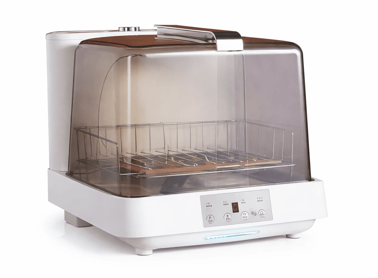 PEIXEN Lave-Vaisselle Portable 900W compact 6 litres sans branchement