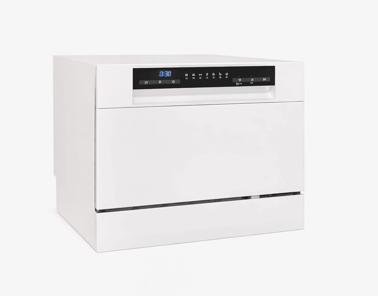 Exquisit GSP206-030D mini lave-vaisselle autonome compact 6 couverts