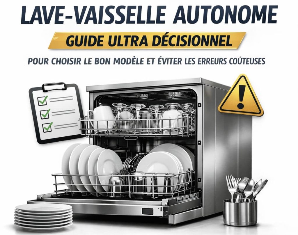 Lave-vaisselle autonome : guide ultra-décisionnel pour choisir le meilleur modèle et éviter les erreurs
